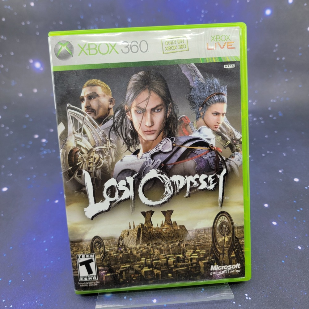 Lost Odyssey Xbox 360 Microsoft Game Studios RPG 4-Disc Set NTSC 2008